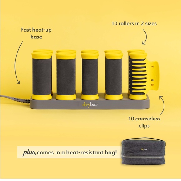 NIB Drybar The Roller Club Curling Hot Rollers - Picture 7 of 9